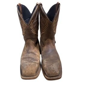 Irish Setter Marshall Work Boots Mens 10.5 Brown Waterproof Square Toe
